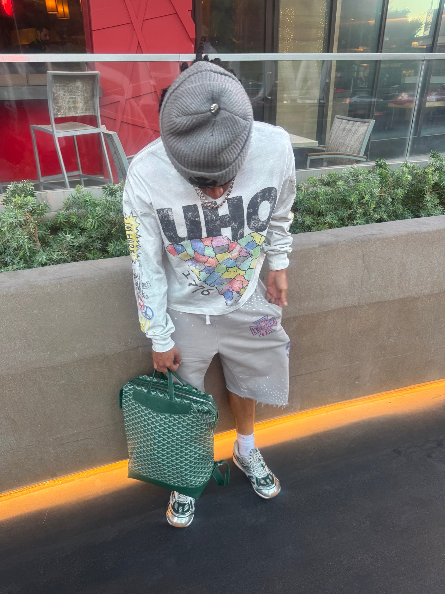 PINK RHINESTONE SWEATS